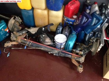 Vendo eje trasero de 206 gti