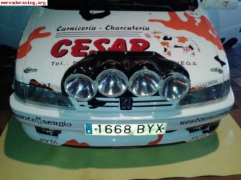 Parrilla faros 106 xenon