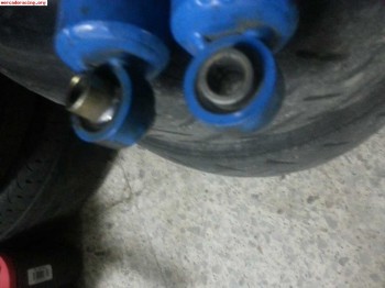 Suspension trasera grupo a con rotulas unibol para clio 16/w