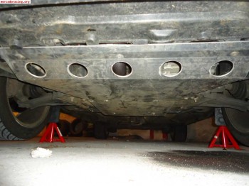 Cubrecarter duraluminio 3mm para peugeot 207