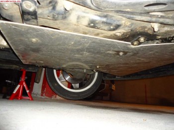 Cubrecarter duraluminio 3mm para peugeot 207