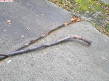 Linea de escape de 52 para peugeot 205