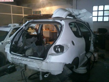 Carroceria 206 1.6 16v documentada