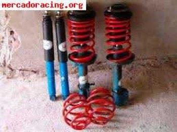 Suspension selex azul regulable en dureza