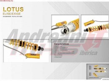 Amortiguadores ohlins para lotus elise