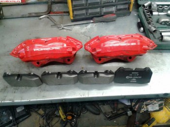 Pinzas brembo 4 pistones