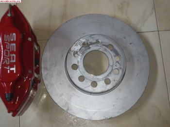 Pinza de freno ap racing seat sport y disco de 303mm