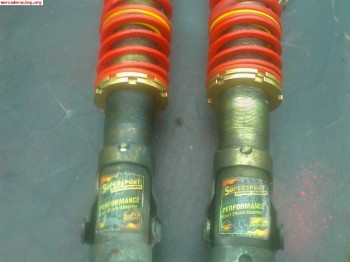 Amortiguadores delanteros supersport roscados seat ibiza cor
