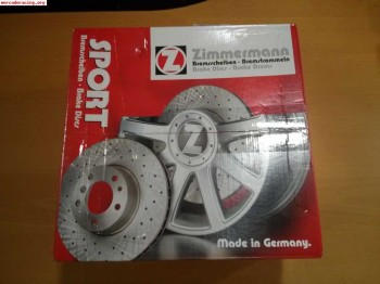 Discos perforados zimmermann nuevos para bmw x5 e70 3.0d
