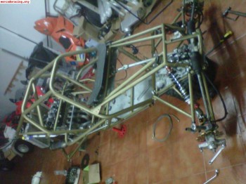 Trapecios nuevos fabricados en acero inoxidable para kartcro