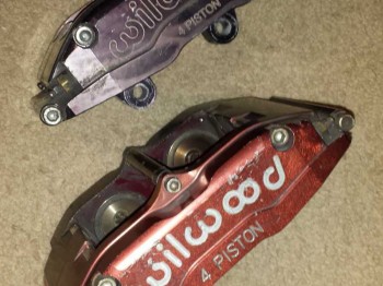 Pinzas wilwood 4 pistones buenas competicion