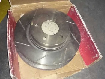 Discos rayados galfer 5 tornillos