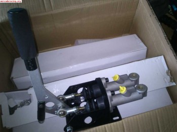 Freno de mano hidraulico doble bomba