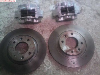 Pinzas de aluminio traseras