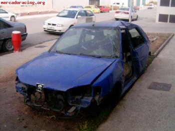 Siniestro documentado de carroceria p106 rallye