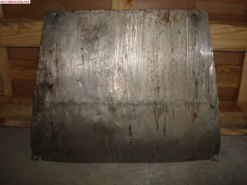 Cubrecarter en aluminio clio williams