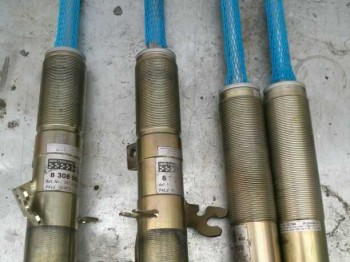 Amortiguadores kw de la mini challenge.