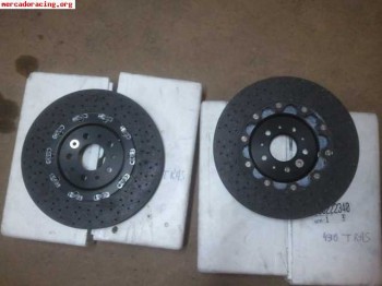 Discos de frenos carbocerámicos ferrari 430/430 scuderia/16m
