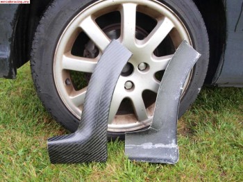 Protectores fibra de carbono peugeot 106