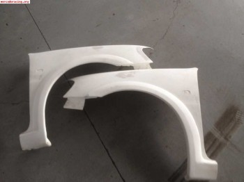 Aletas de fibra 106 sport gti