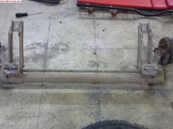 Puente trasero de 205 rallye