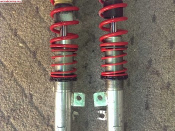 Suspension delantera y aletines para 205 