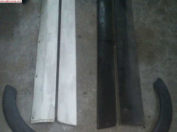 Juego de aletines y taloneras citroen ax