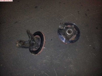 Manguetas peugeot 205 rallye con disco de freno