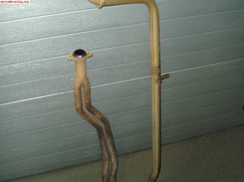 Colectores y escape fiat panda