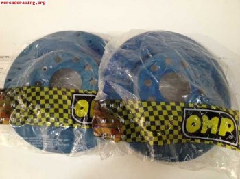 Discos de freno delanteros omp tfs/2146 vw golf v 1.4