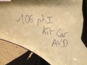 Aletas delanteras 106 maxi