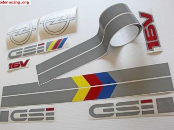 Pegatinas opel kadett gsi champion