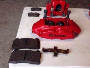 · frenos 4 pistones megane rs 265 trophy 