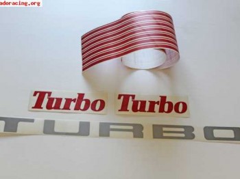 Pegatinas renault r11 turbo