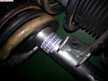 Suspensión pts 205 rallye muy buena