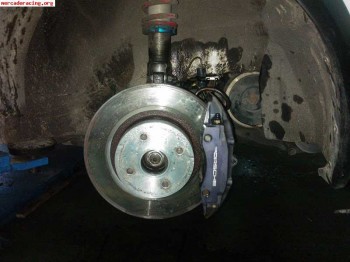 Frenos 4 pistones porsche 260euros solo esta semana