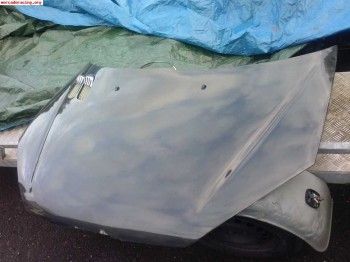 Capo delantero peugeot 206 en fibra de carbono.