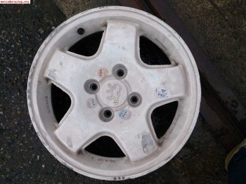 Vendo llantas 15  psa-ford