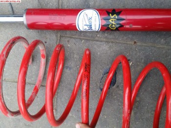 Muelles i amortiguadores selex para saxo 106 ax