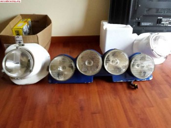 Parrilla de faros y cuneteros 106, saxo