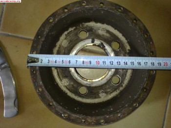 Nucleos de aluminio para discos de freno