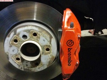 Frenos brembo 4pistones bmw
