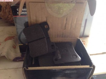 Pastillas nuevas a estrenar férodo racing 