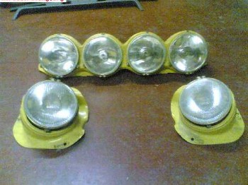 Rampa de faros para peugeot 106 rallye