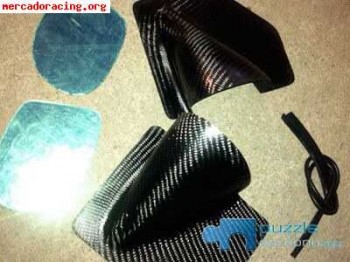 Espejos retrovisores carbono