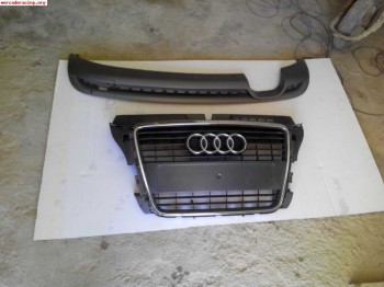 Rejilla audi y spoiler trasero s3
