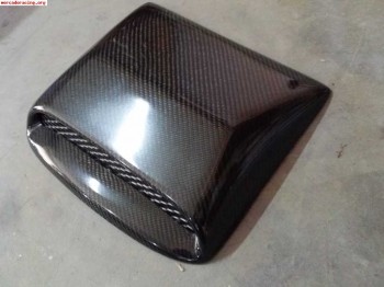 Entrada de techo de carbono