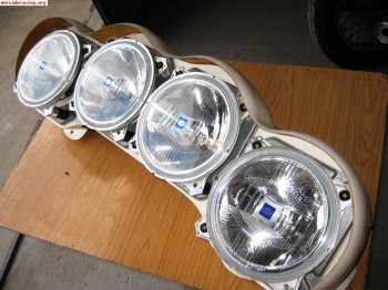 Parrilla de faros rally