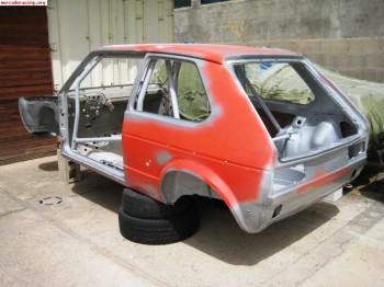 Carrocería competicion volkswagen golf gti 1,6 - mk i