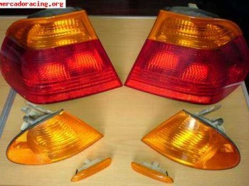 Vendo los intermitentes + pilotos de bmw 320d (e46)  berlina